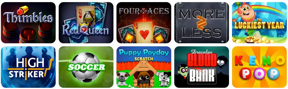 Juegos en línea BIZZO CASINO
