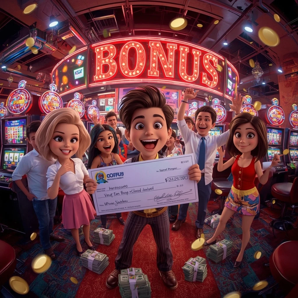 bono en manos de un hombre en BIZZO CASINO