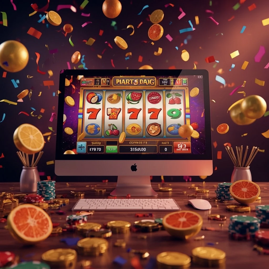Máquinas tragamonedas en la pantalla Bizzo Casino